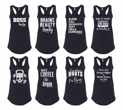 BLACK & WHITE TANK/TEE SALE