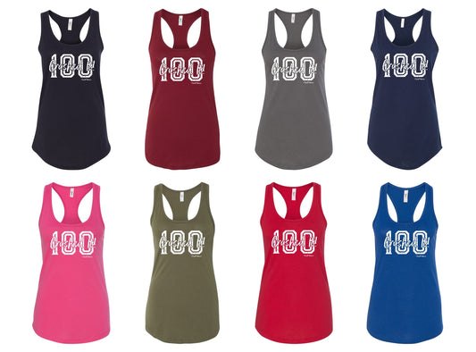 Crushed It 100 - Racerback Tank