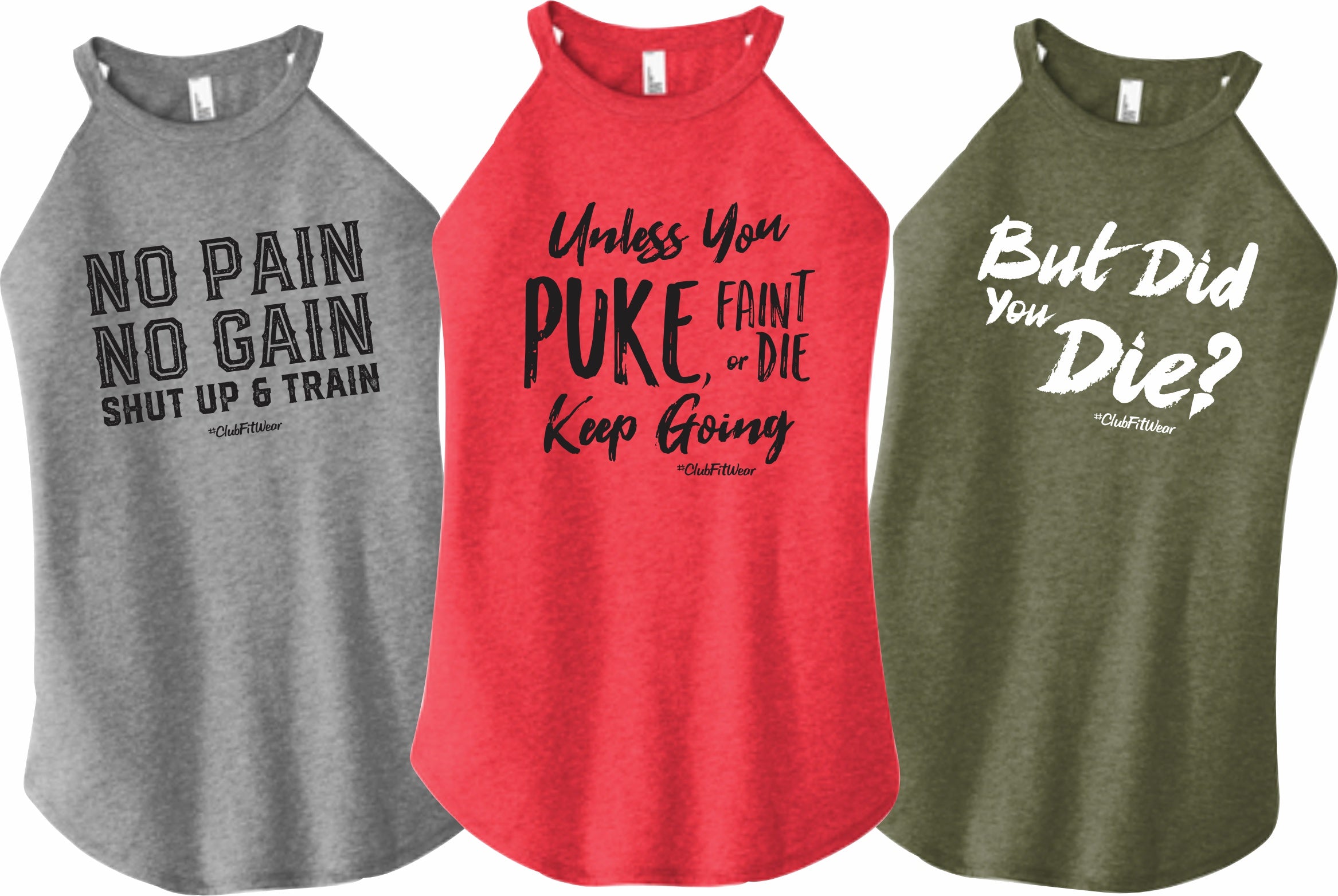 Pain Rocker Ship Embrace the Pain Rocker Tank Bundle – ClubFitWear