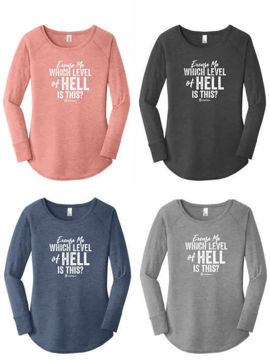 Excuse Me Which Level of Hell is this? - Long Sleeve Tunic