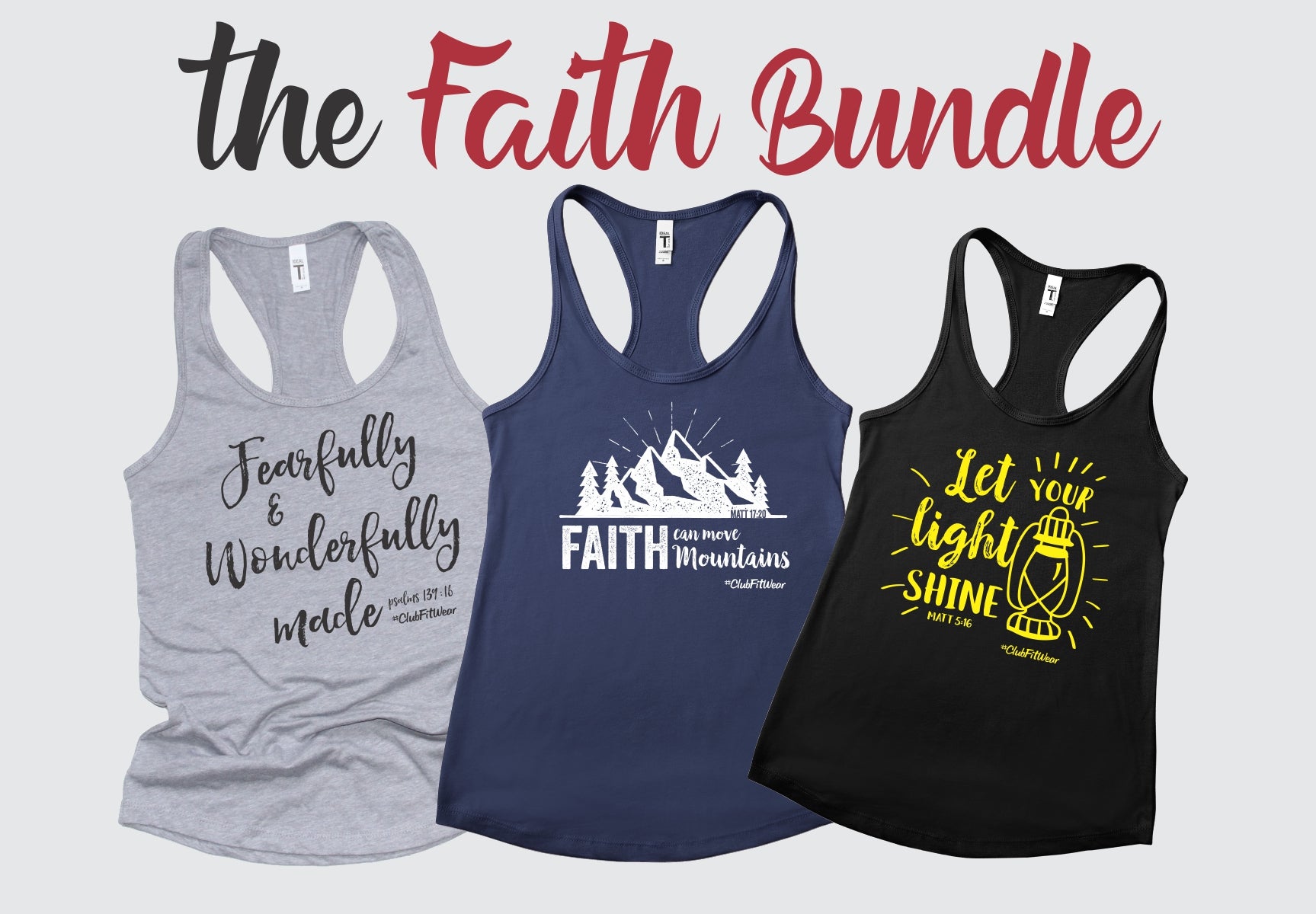 Faith Bundle – ClubFitWear