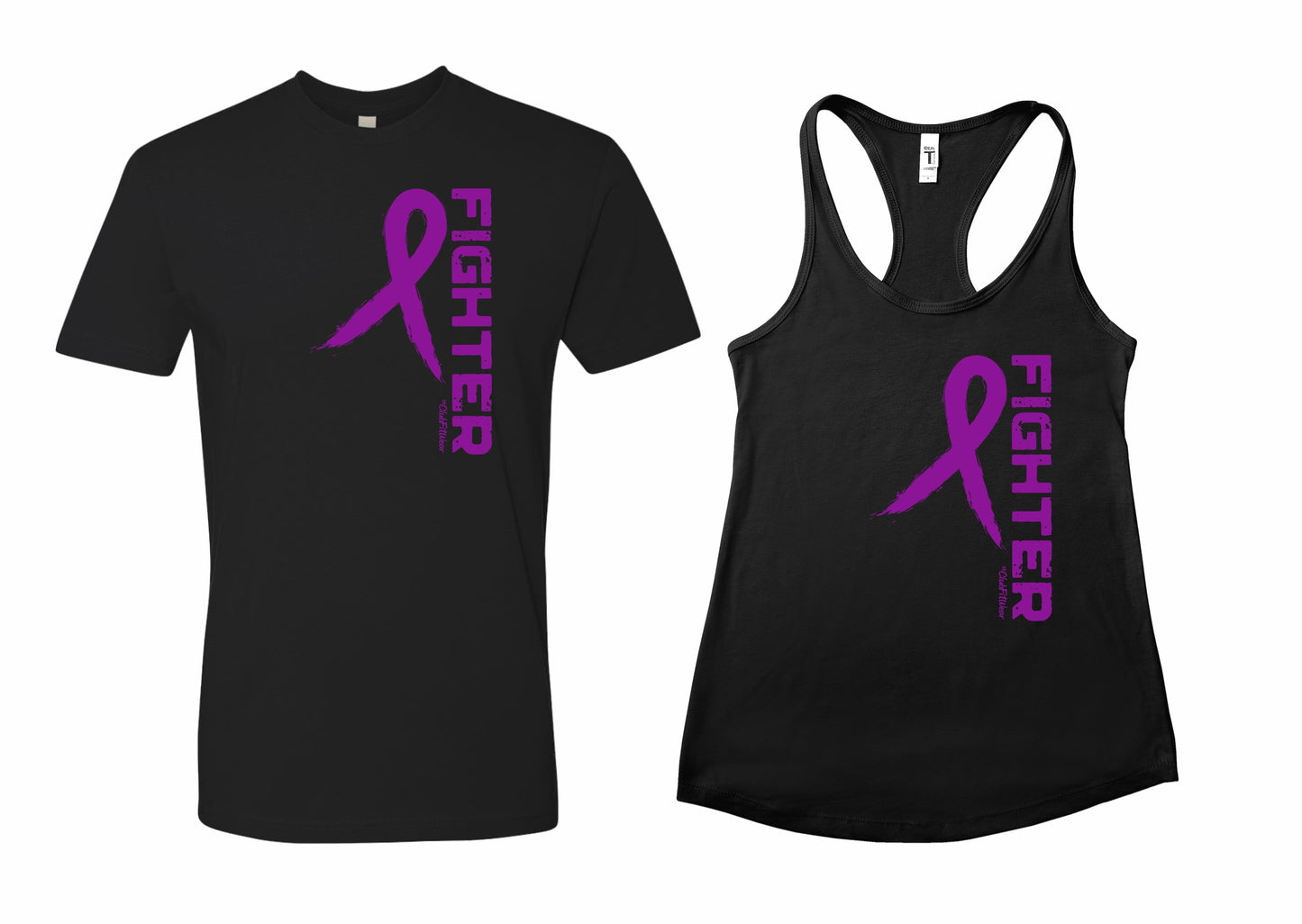 Fighter - Awareness Purple Ribbon