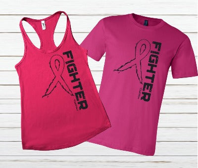 Fighter - Awareness Pink Ribbon – ClubFitWear