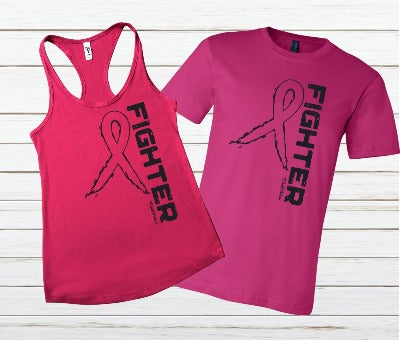 Fighter - Awareness Pink Ribbon