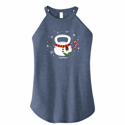 Frosty Kettlebell - High Neck Rocker Tank