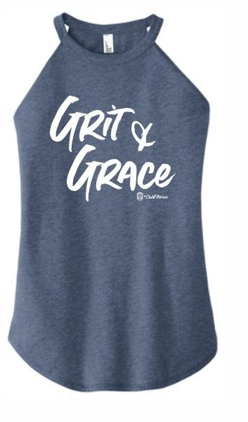 Grit & Grace - High Neck Rocker Tank