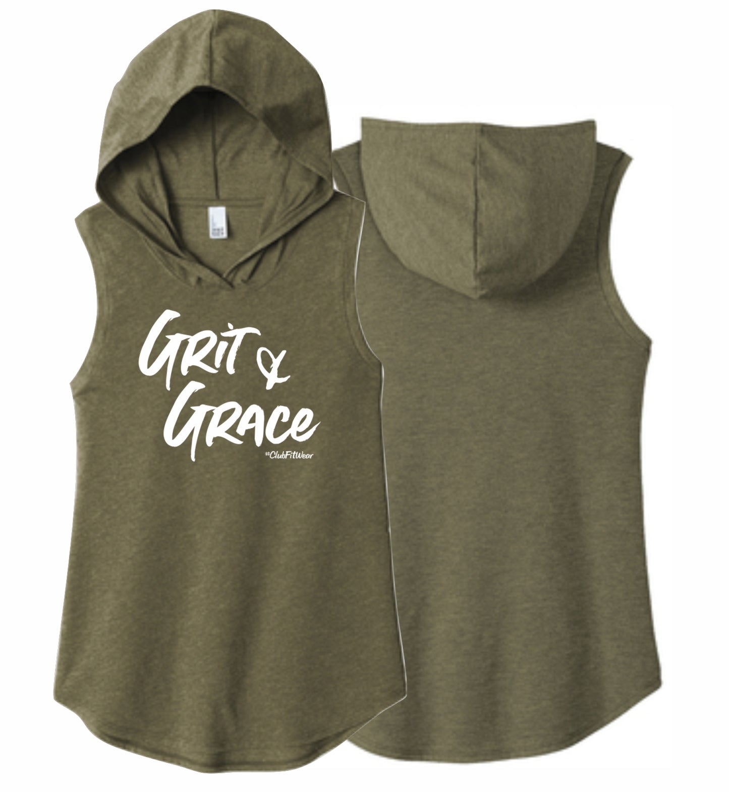 Grit and Grace - Sleeveless Hoodie