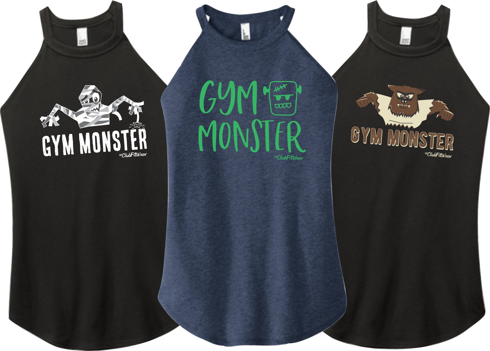 Gym Monster Rocker Tank Bundle – ClubFitWear