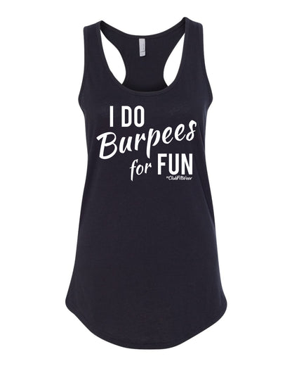 I do burpees for fun