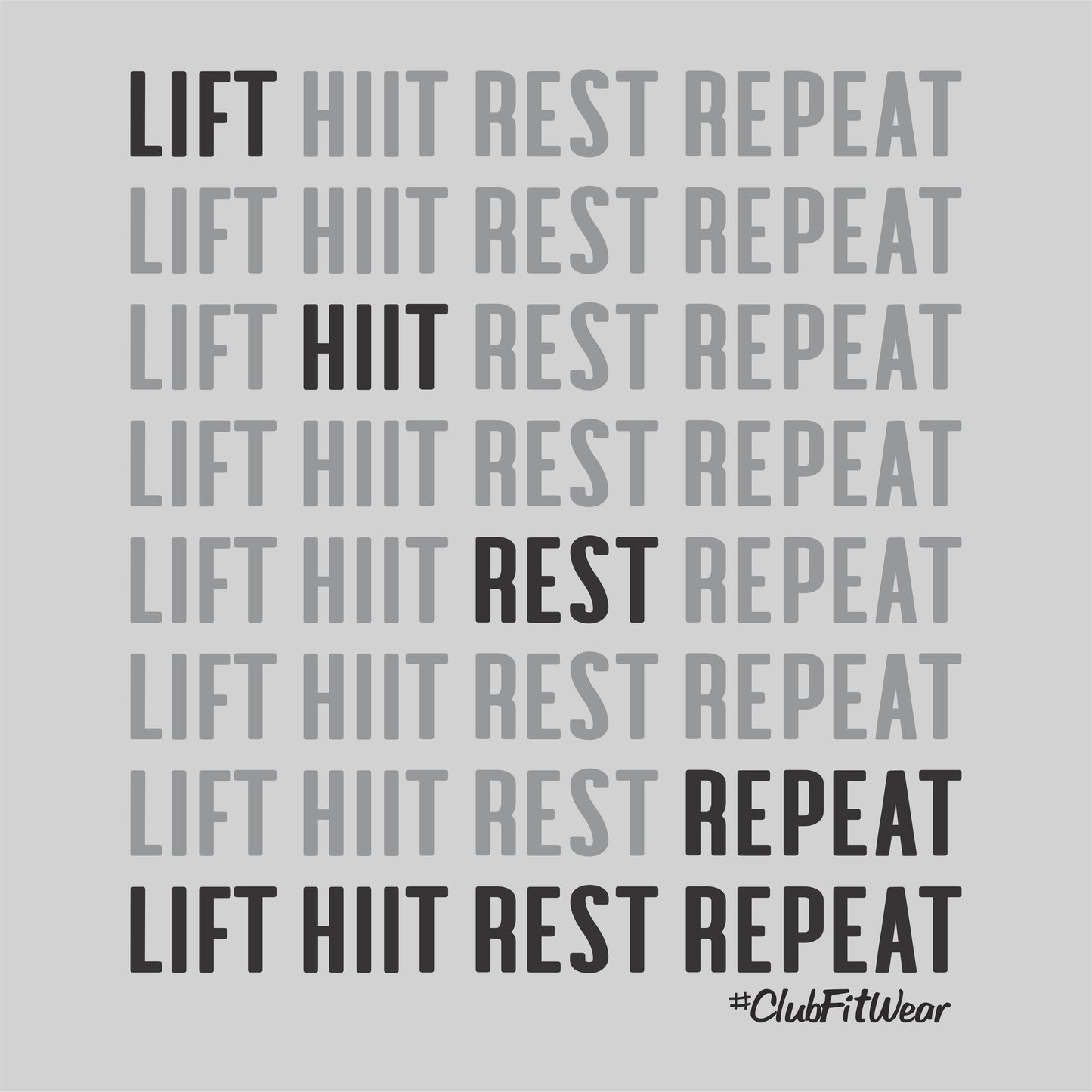 Lift Hiit Rest Repeat - Repeat