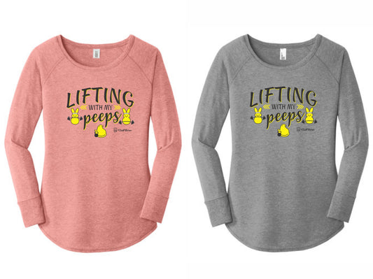 Lifting with my Peeps - Long Sleeve Tunic