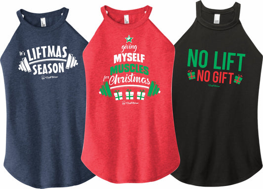 Liftmas Season Bundle - High Neck Rocker Tanks