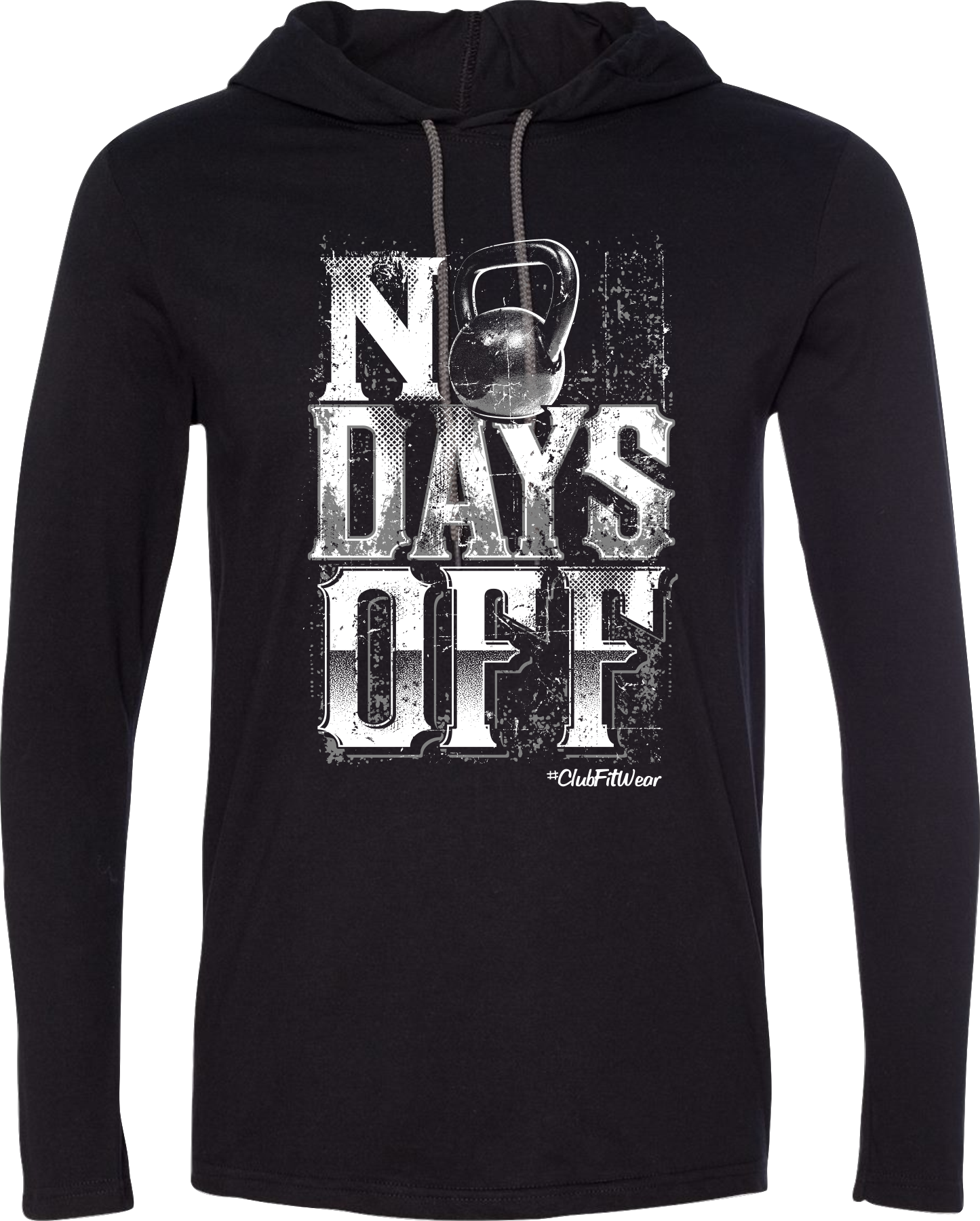No Days Off Hooded Tee