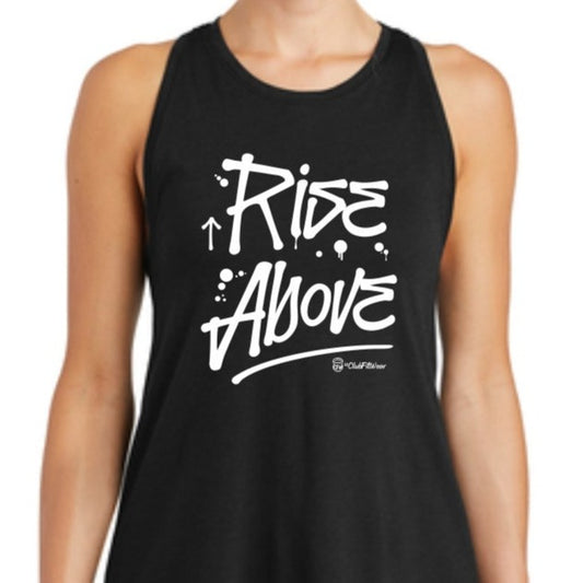 Rise Above (Control Freak Inspired) - Premium Racerback Muscle Tank