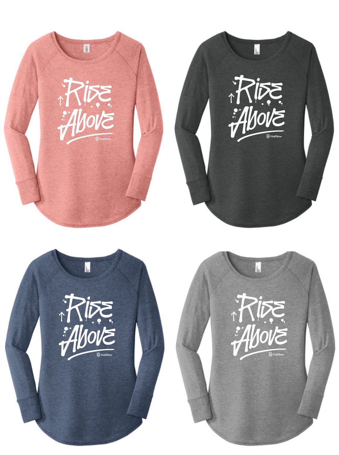 Rise Above (Control Freak Inspired) - Long Sleeve Tunic
