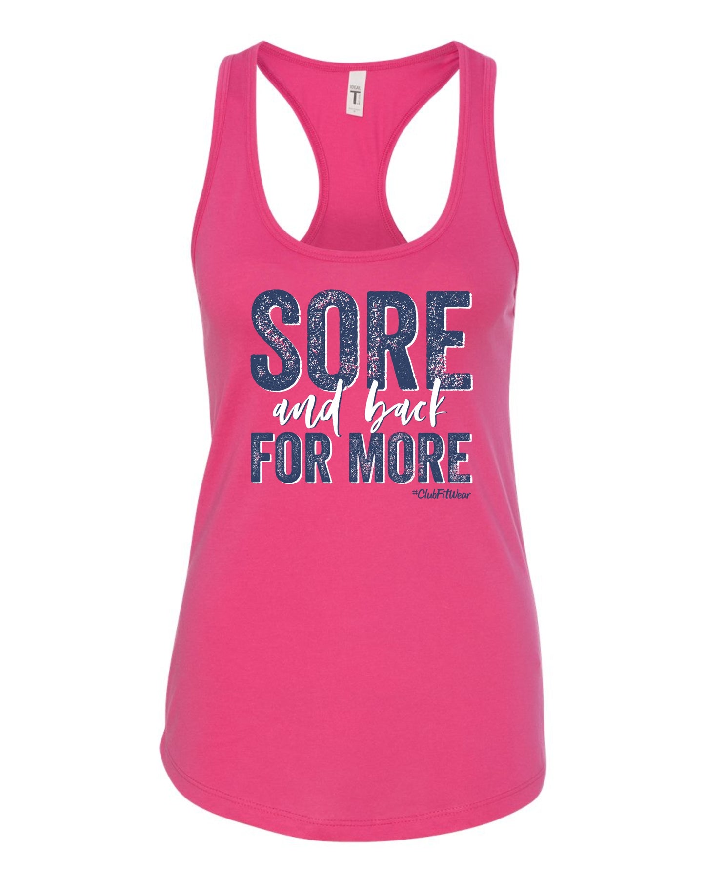 Sore and back for More