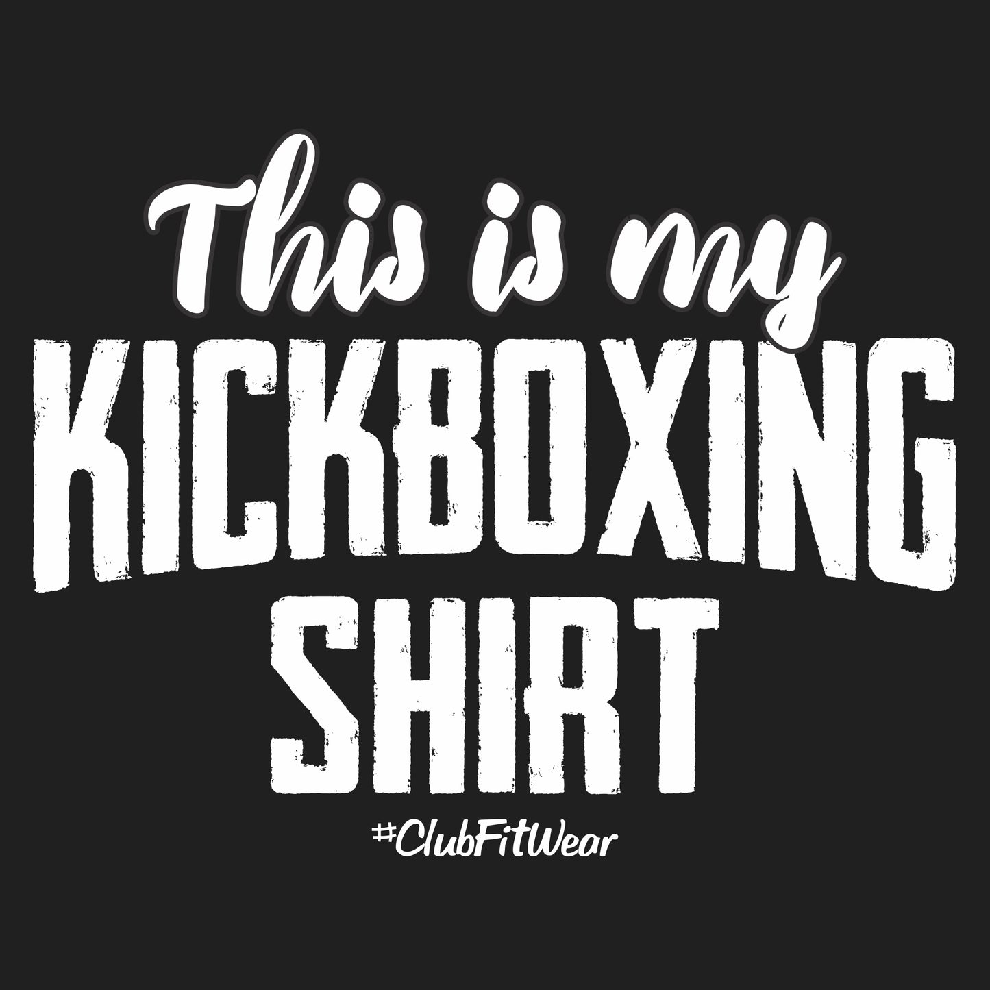 This is my Kickboxing Shirt