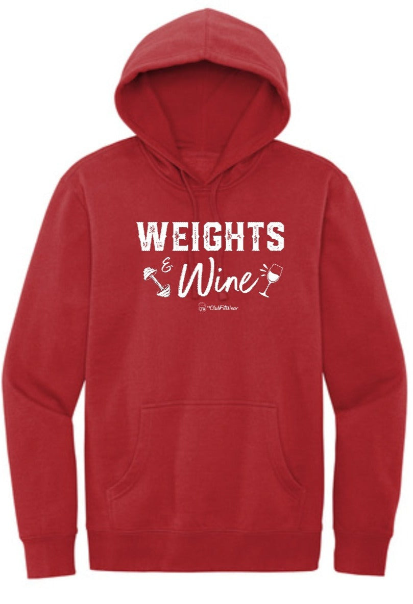 Weights & Wine - Hoodie