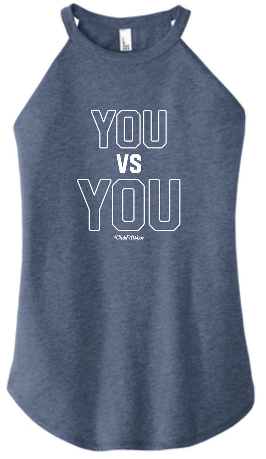 You vs You - High Neck Rocker Tank